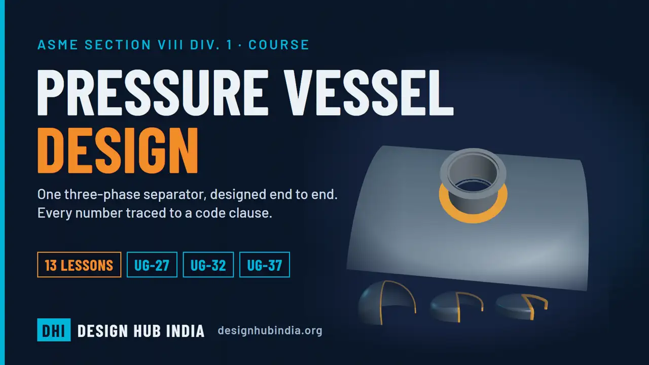 Pressure Vessel Design to ASME VIII Div. 1